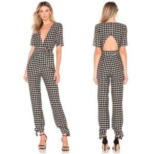 TulaRosa Hayes Checkered Jumpsuit